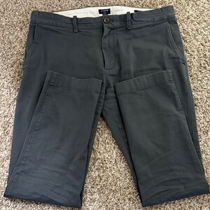 J. Crew Charcoal Chino Trousers